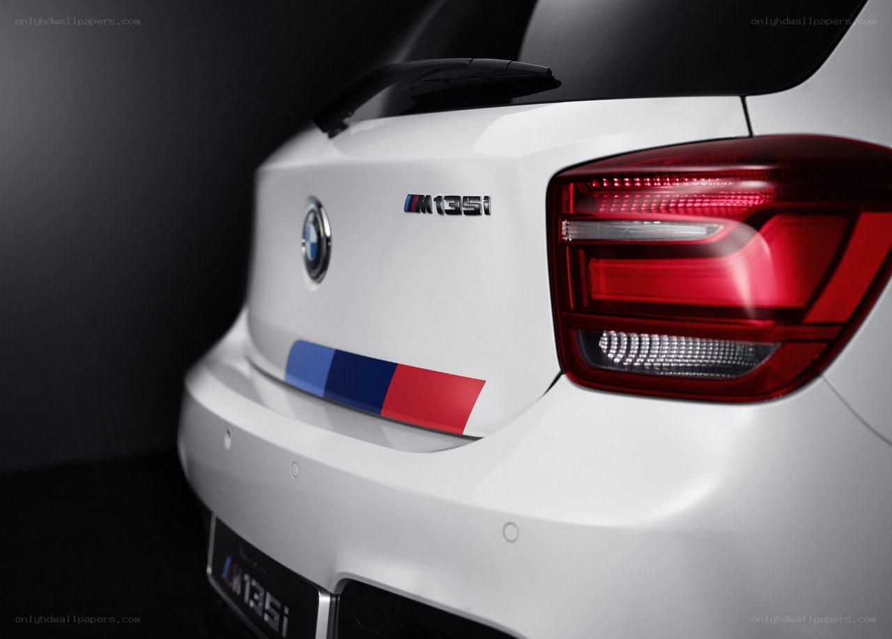 BMW M135i rear view