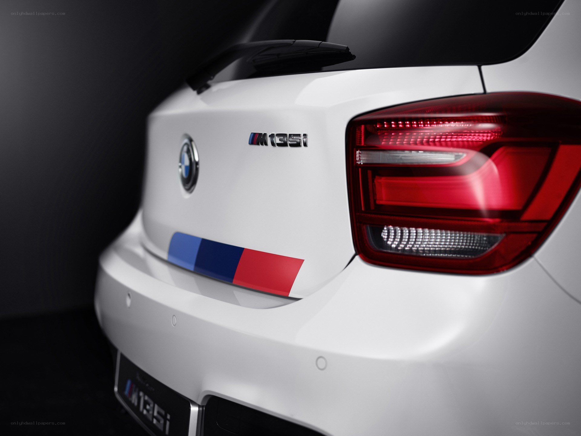 BMW M135i rear view