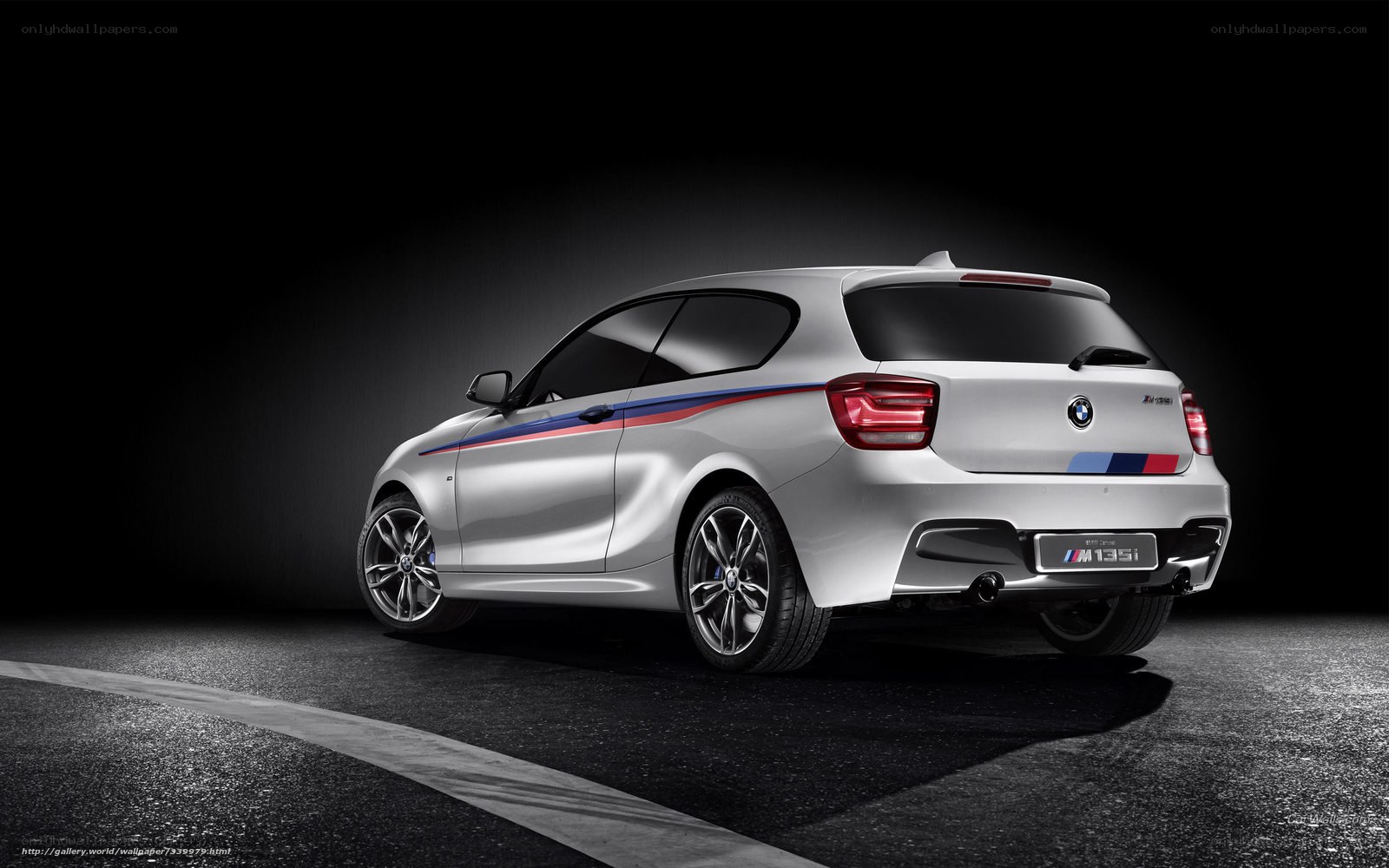 BMW M135i rear view