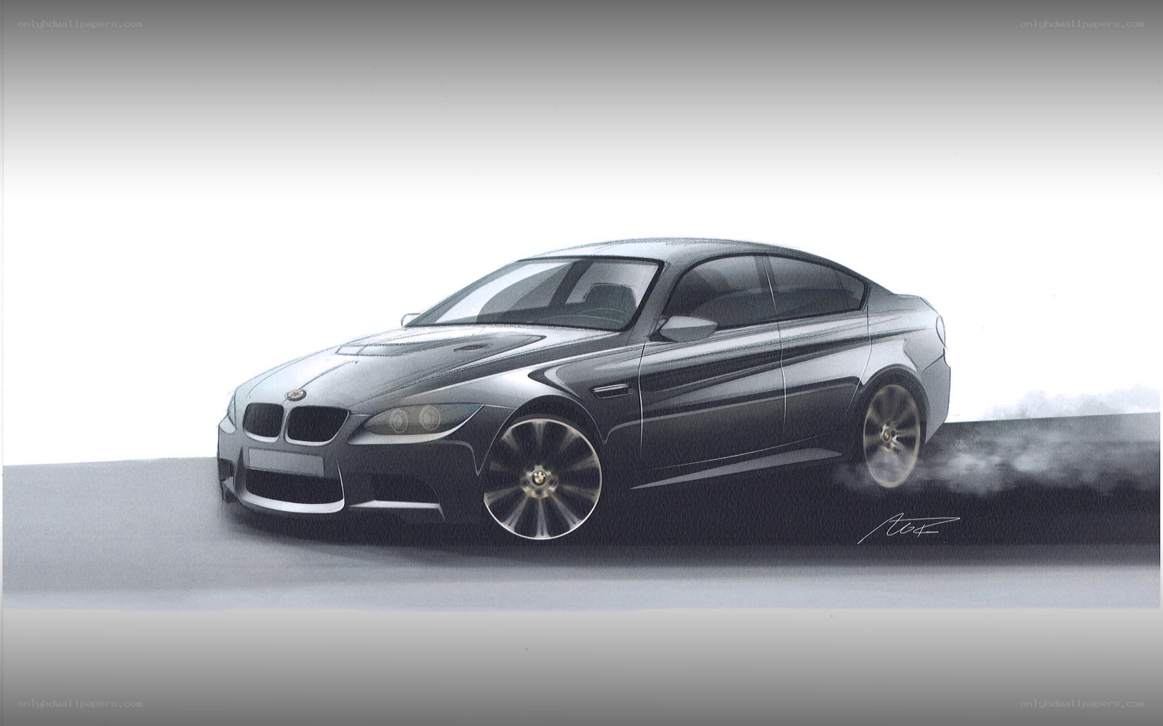 BMW M3 concept sketch