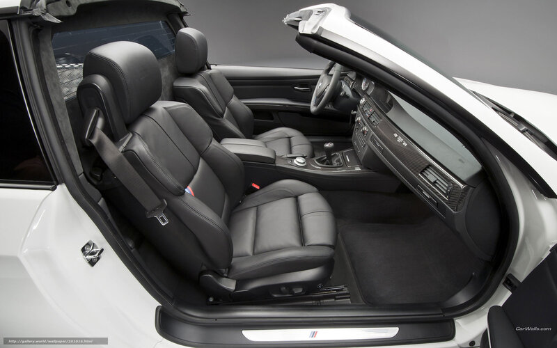 BMW M3 Convertible Interior