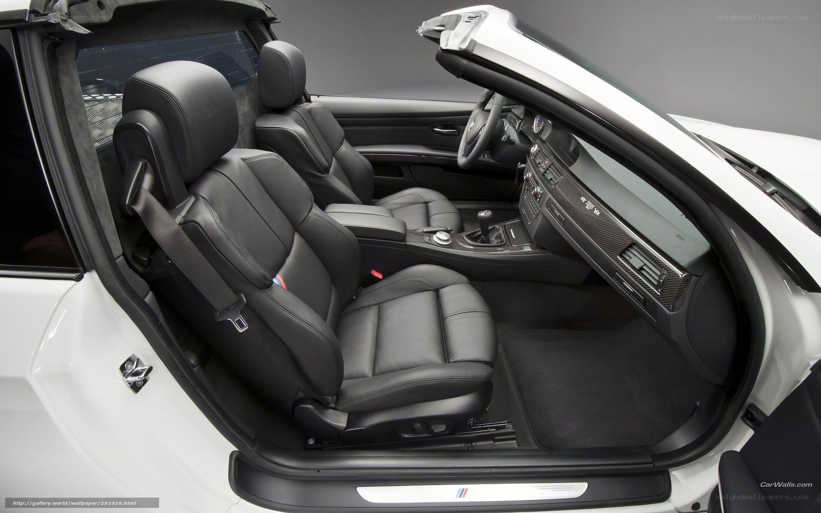 BMW M3 Convertible Interior