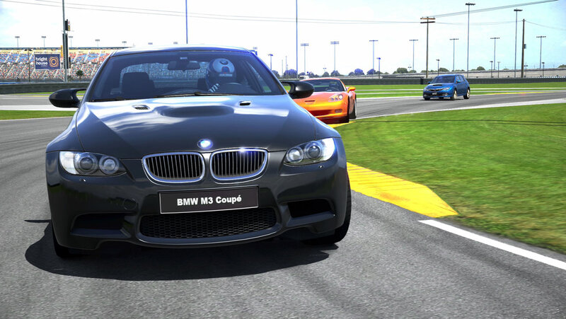 BMW M3 Coupé on a racetrack