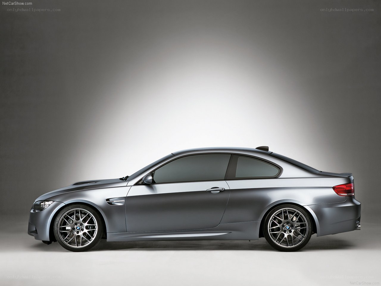 BMW M3 Coupe in metallic gray