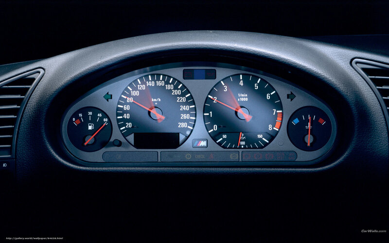 BMW M3 dashboard close-up