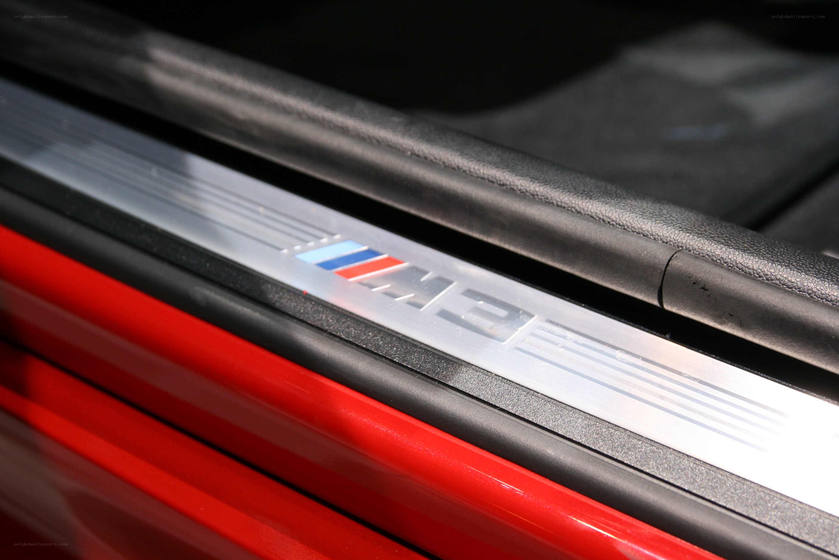 BMW M3 door sill plate