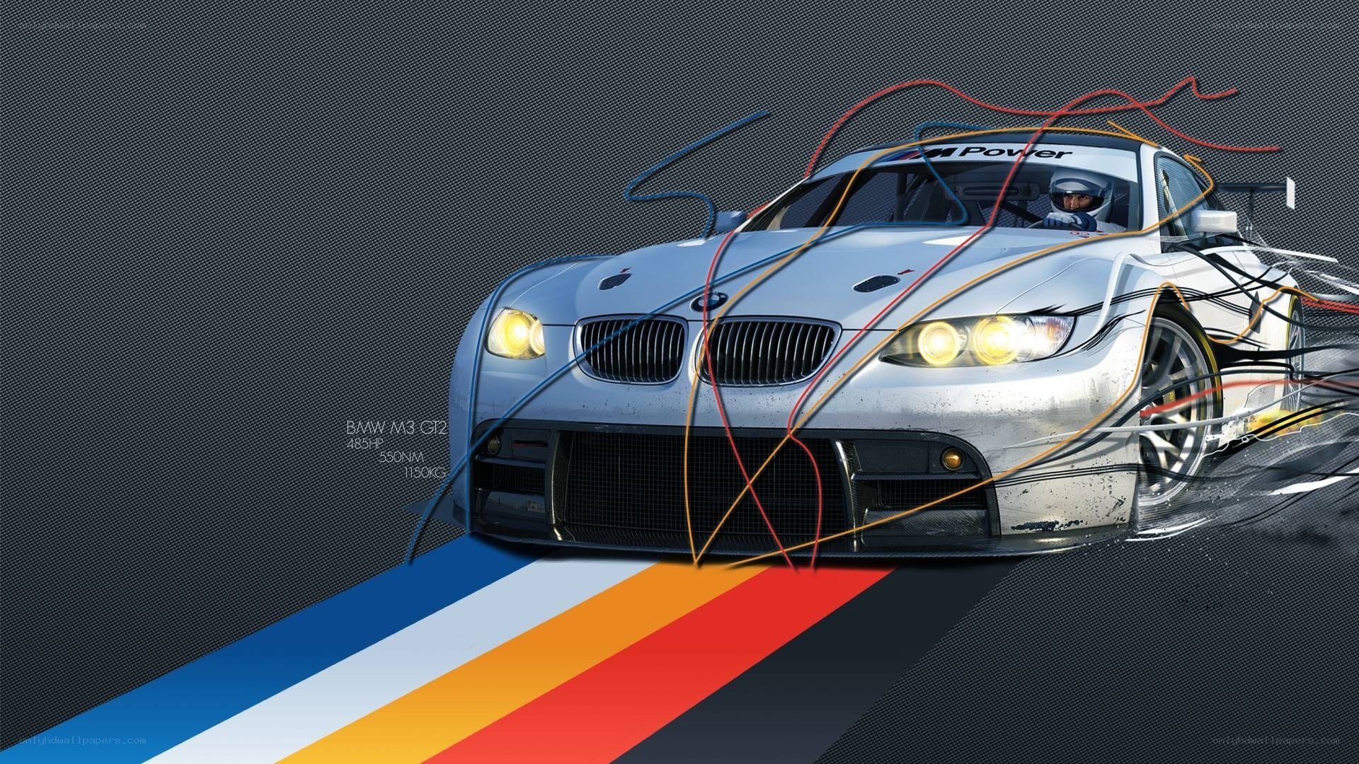 BMW M3 GT2 race car
