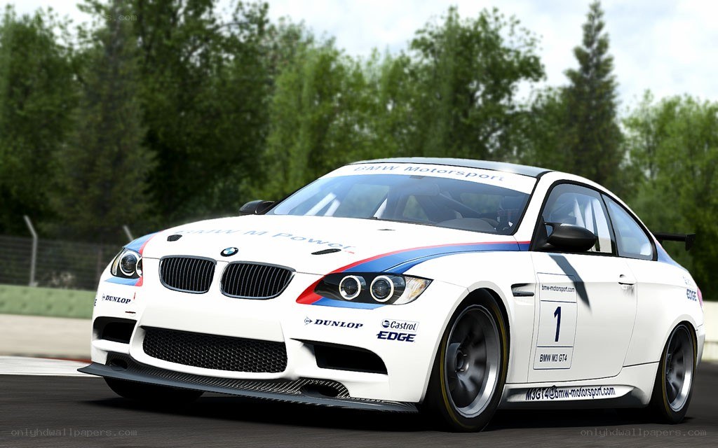 BMW M3 GT4 race car