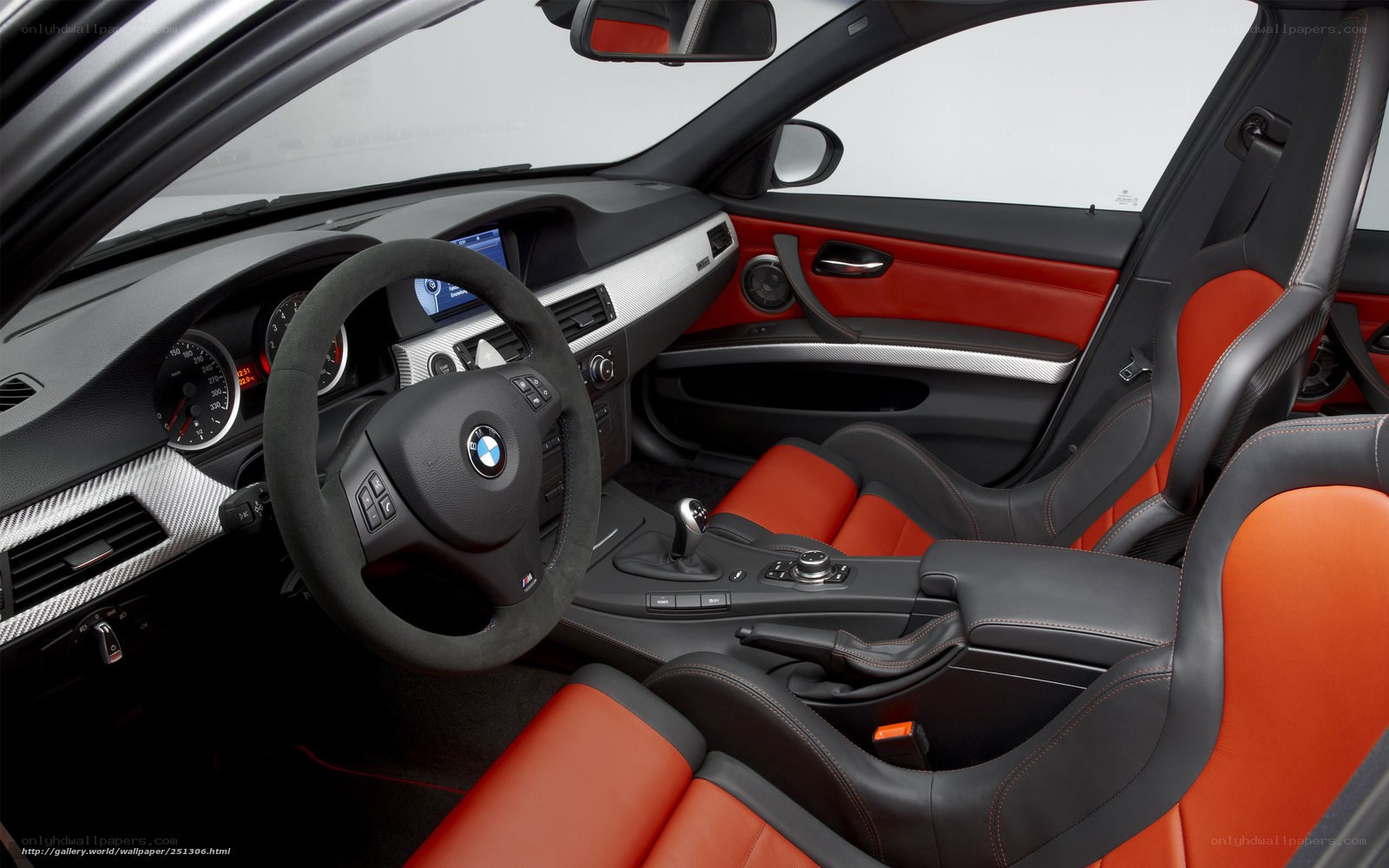BMW M3 interior cockpit