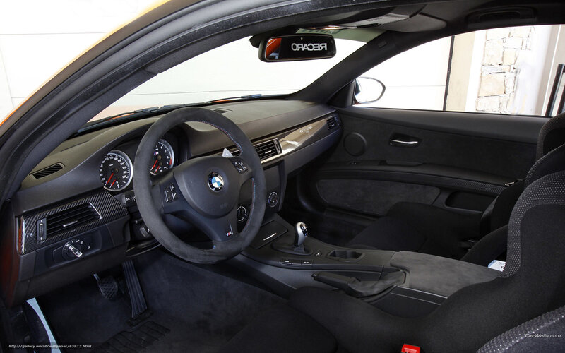 BMW M3 interior cockpit