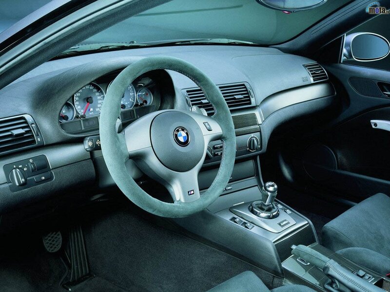 BMW M3 interior dashboard