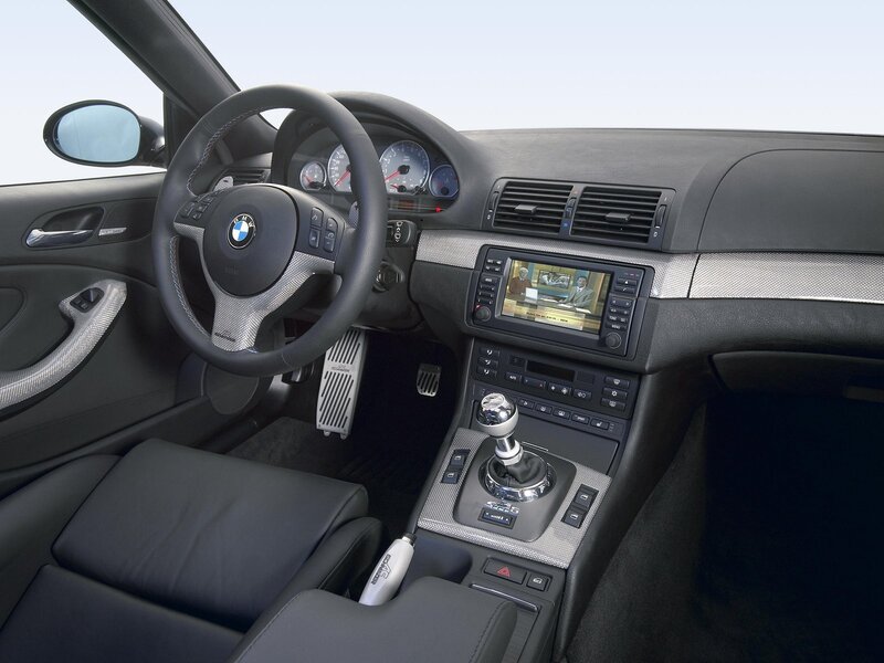 BMW M3 interior dashboard