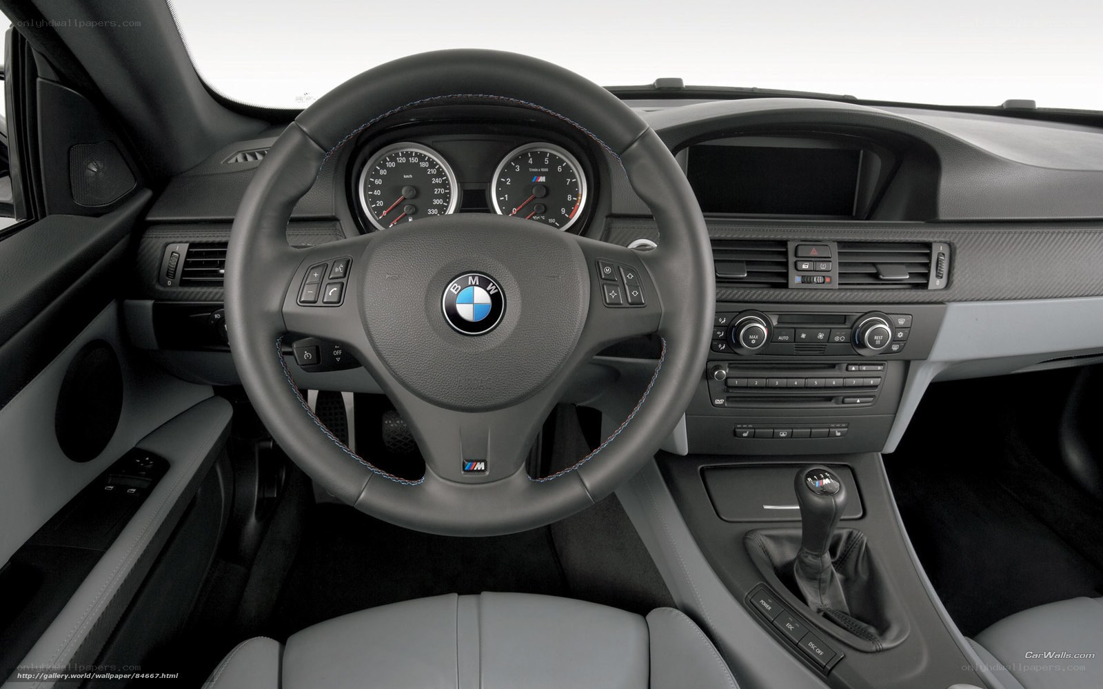 BMW M3 interior dashboard