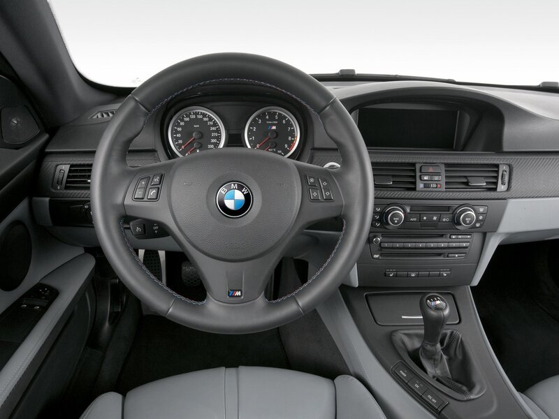 BMW M3 interior dashboard