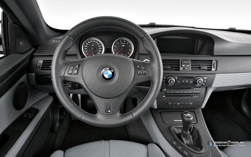 BMW M3 interior dashboard