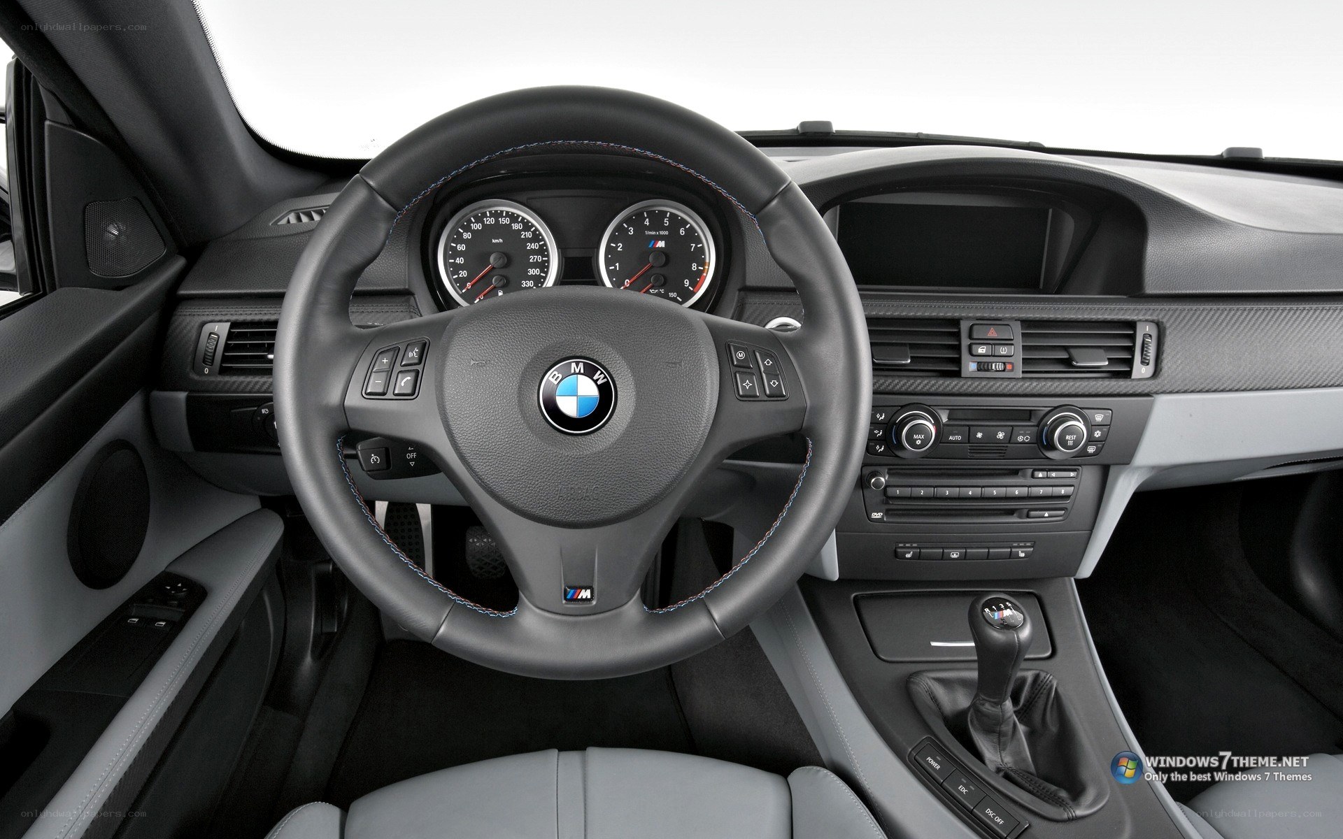 BMW M3 interior dashboard