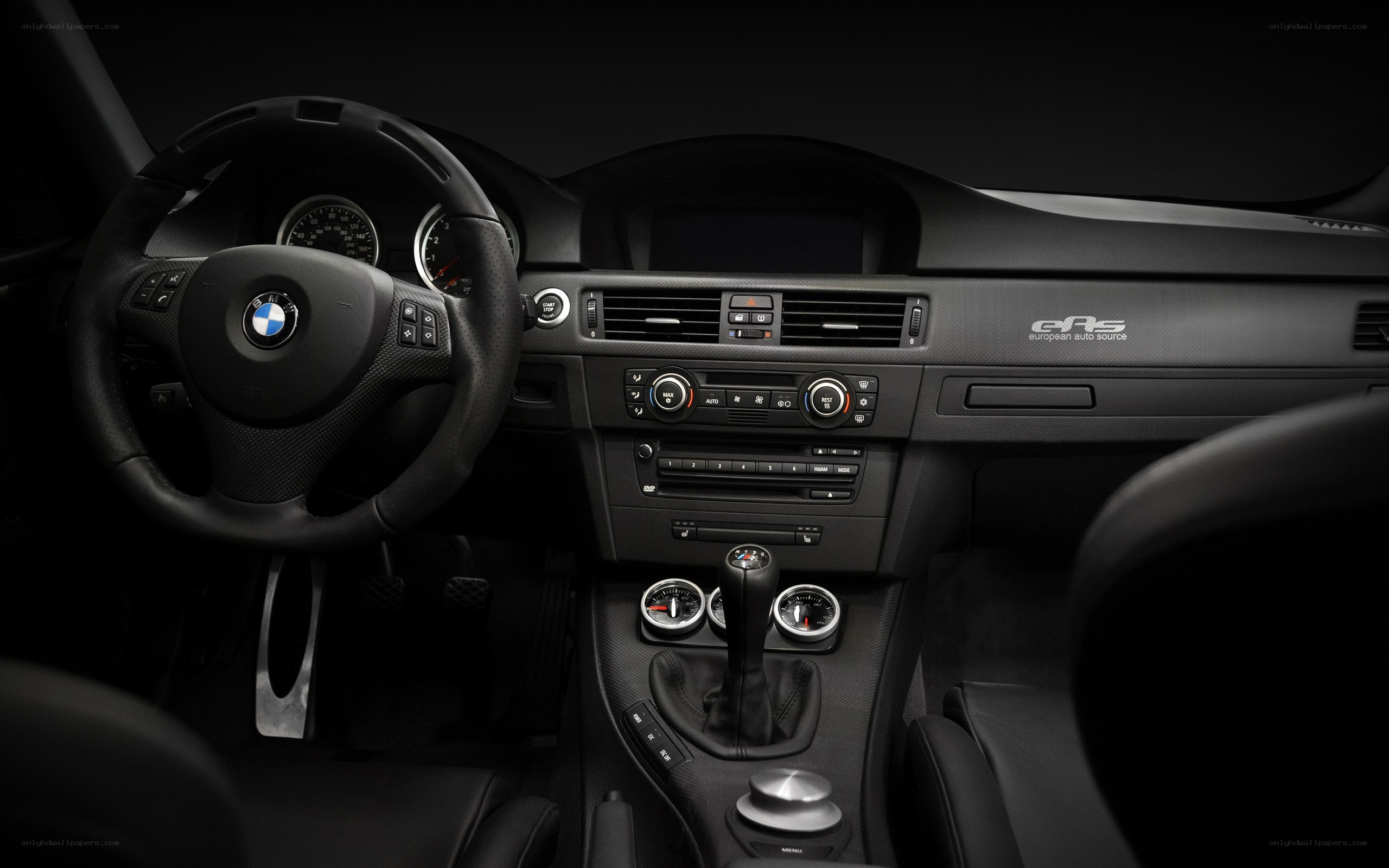 BMW M3 interior dashboard