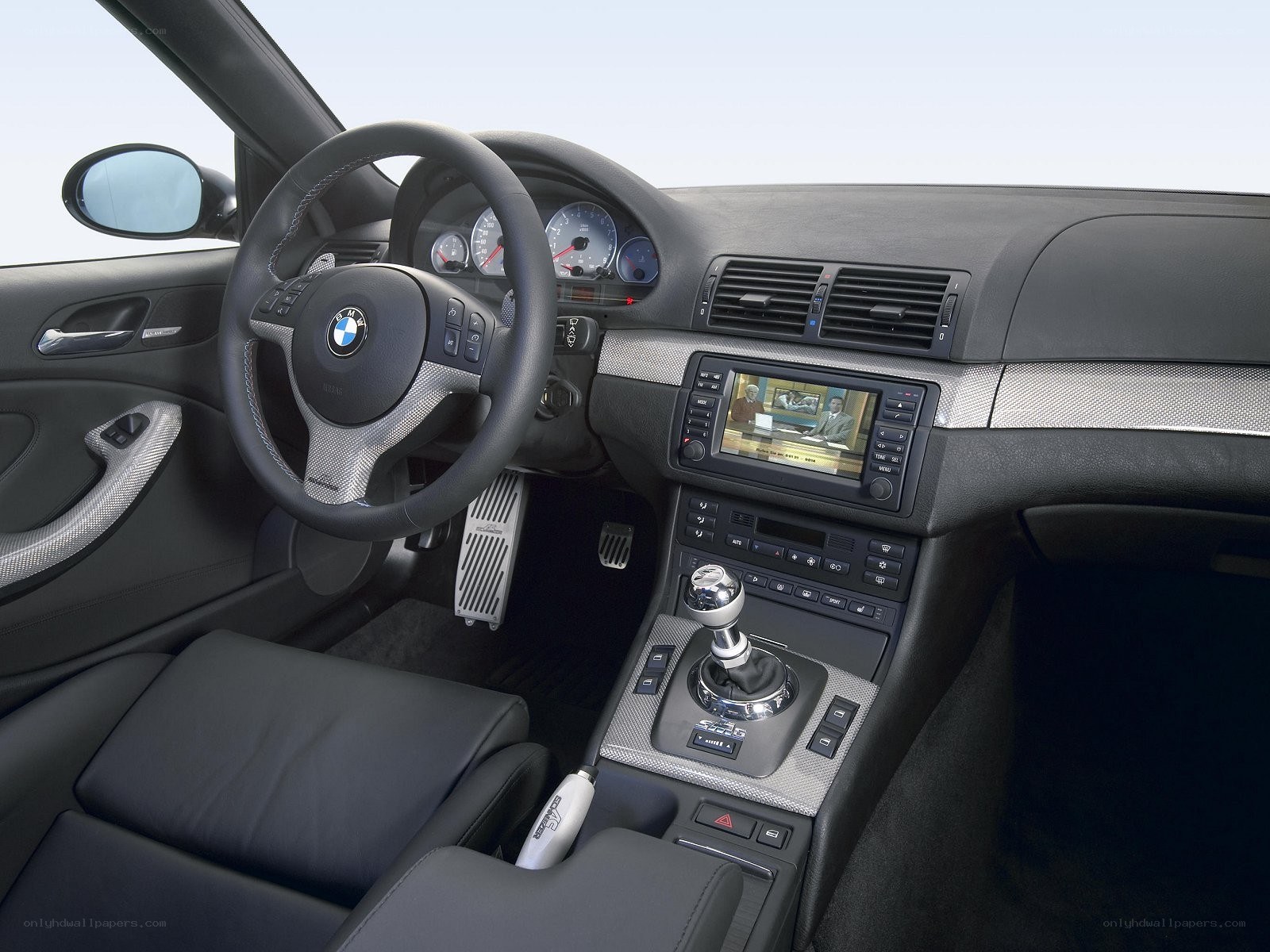 BMW M3 interior dashboard