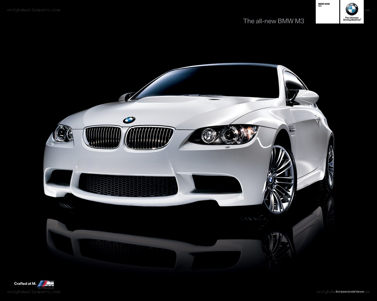 BMW M3 promotional image