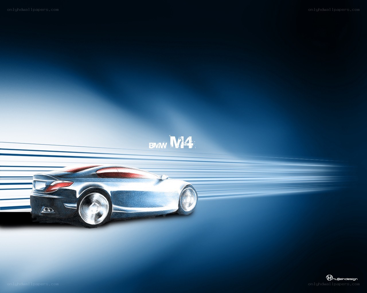 BMW M4 concept sketch