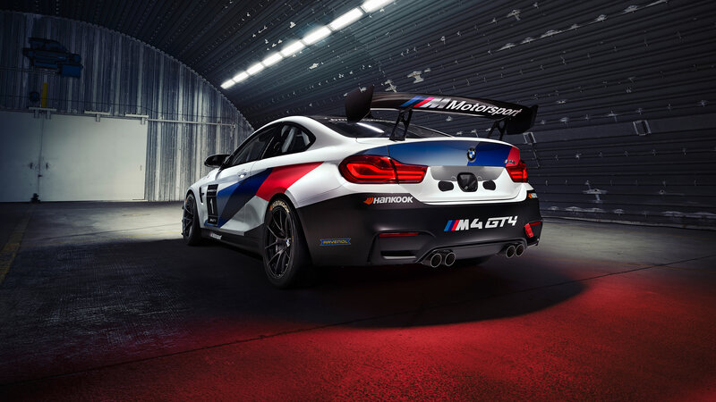 BMW M4 GT4 Race Car
