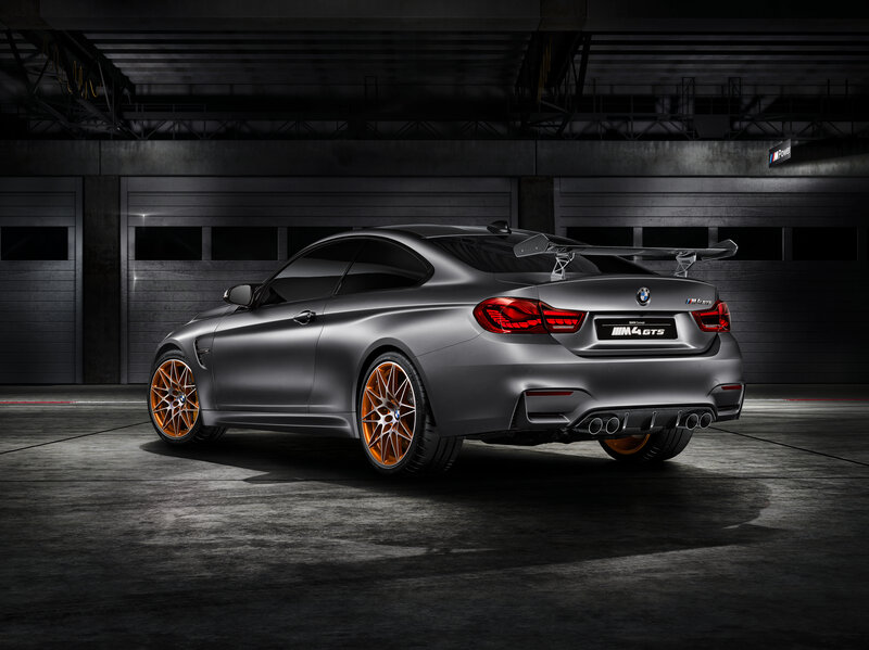 BMW M4 GTS rear view
