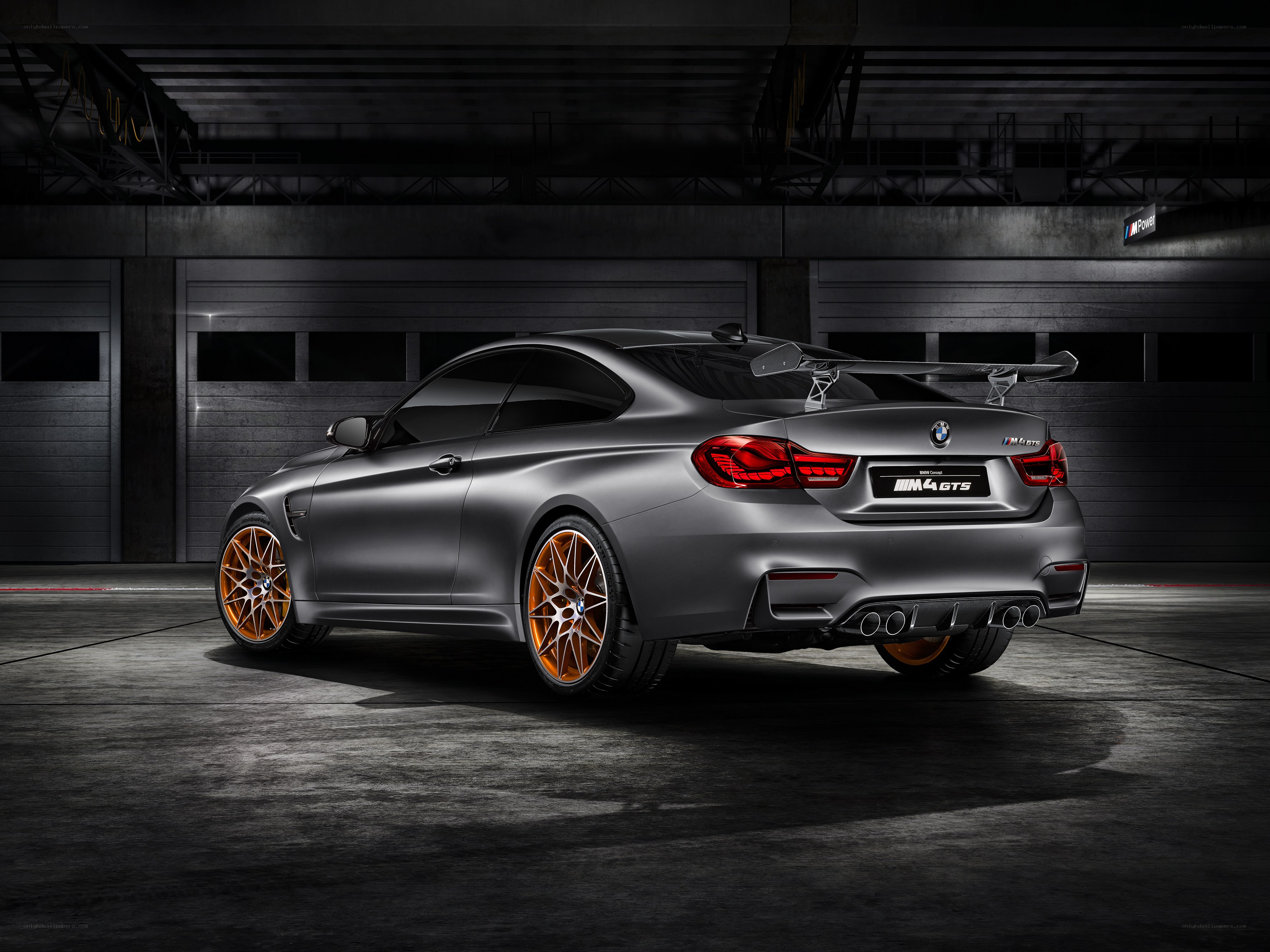 BMW M4 GTS rear view