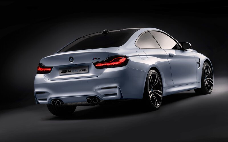 BMW M4 rear view