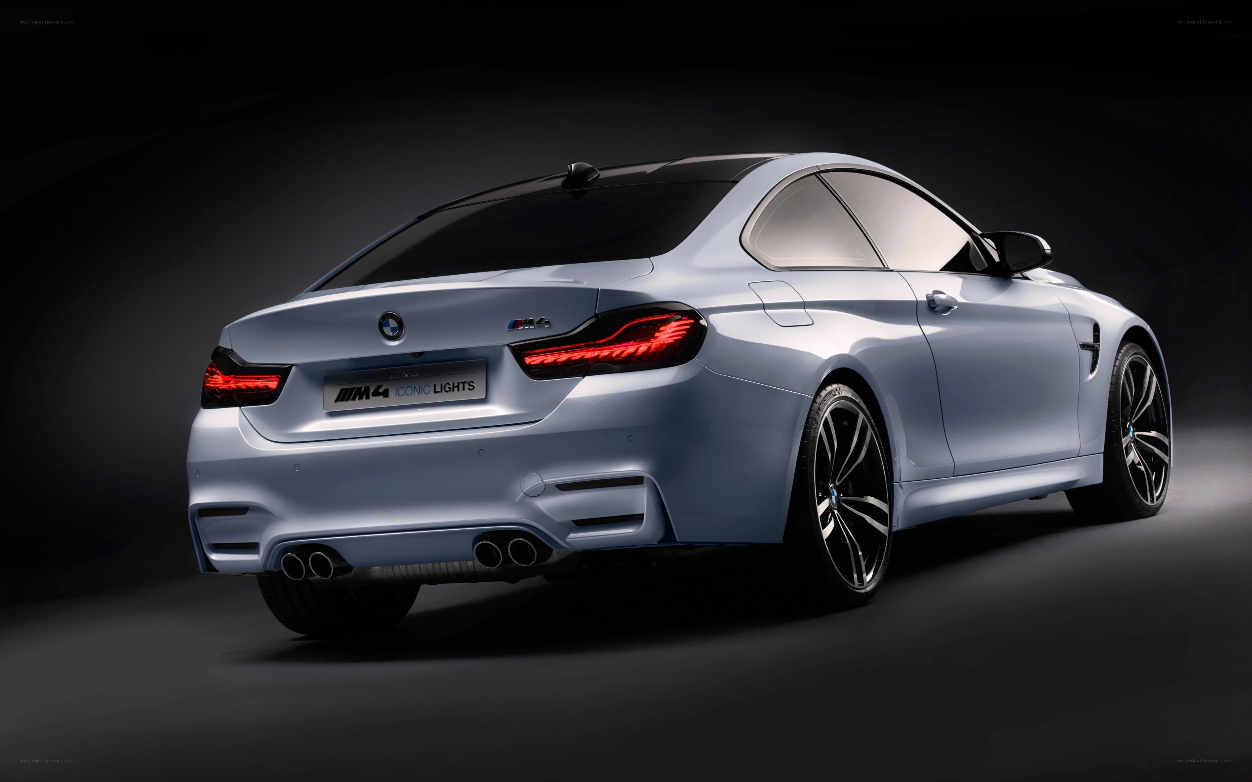 BMW M4 rear view