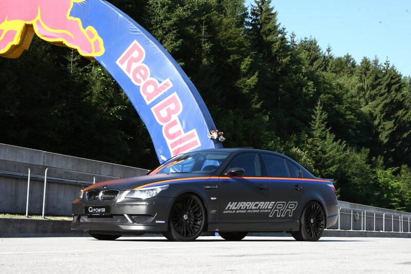 BMW M5 Hurricane RR at Red Bull event