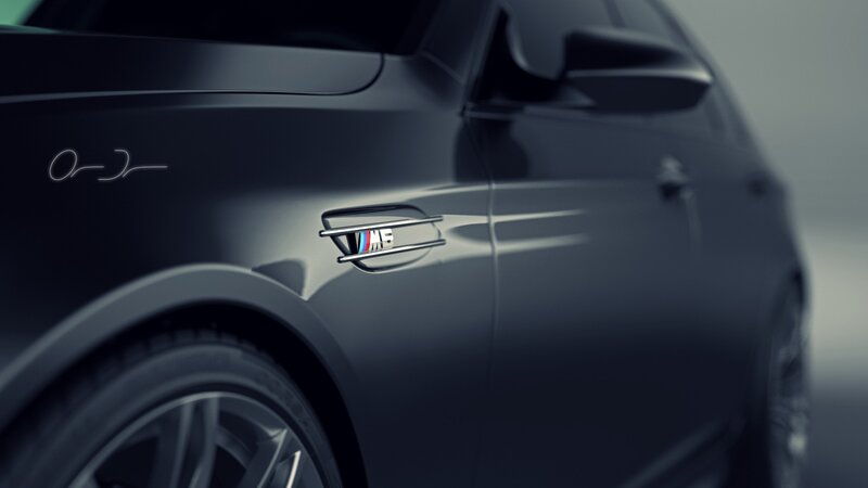 BMW M5 side profile