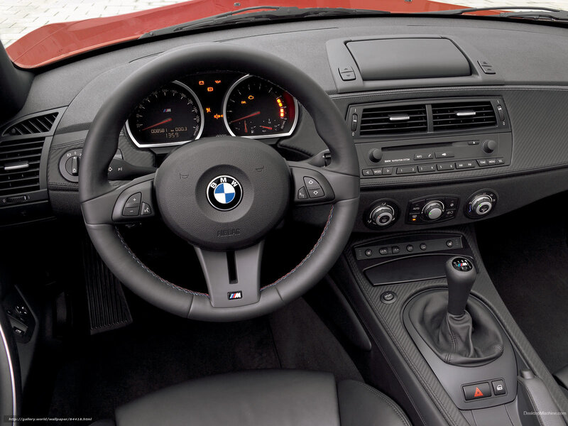 BMW M6 interior dashboard