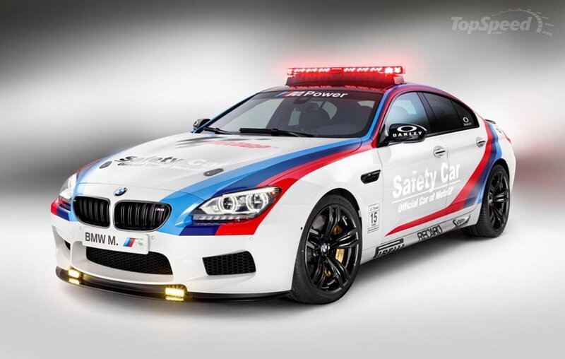 BMW M6 Safety Car — White