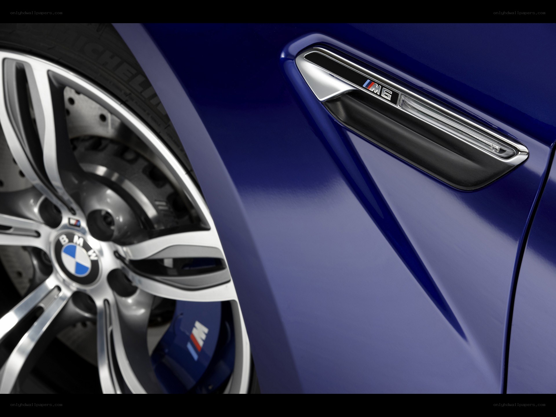 BMW M6 wheel and door handle