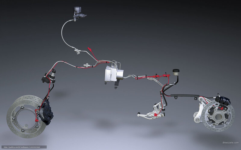 BMW motorcycle brake system