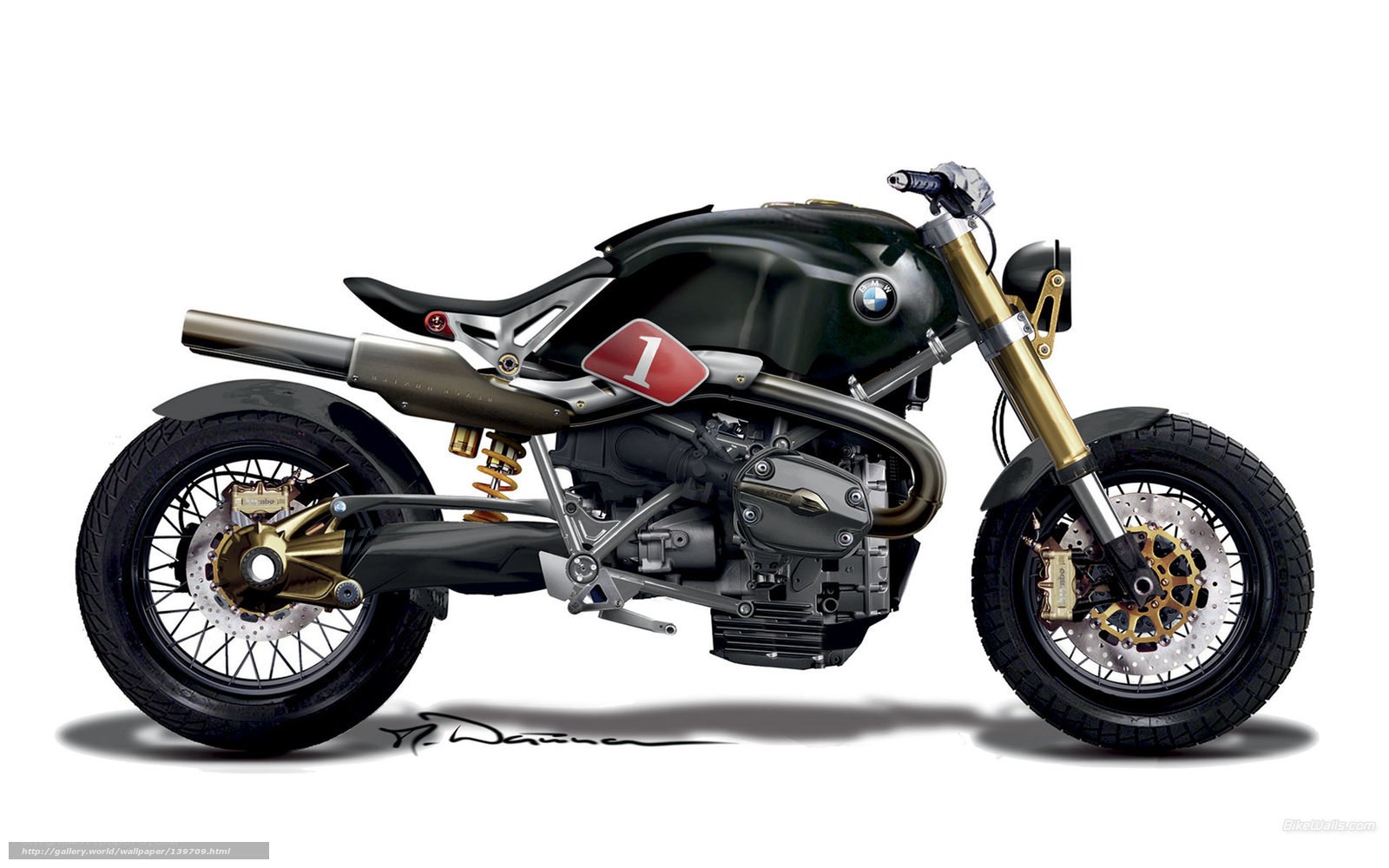 BMW motorcycle concept design
