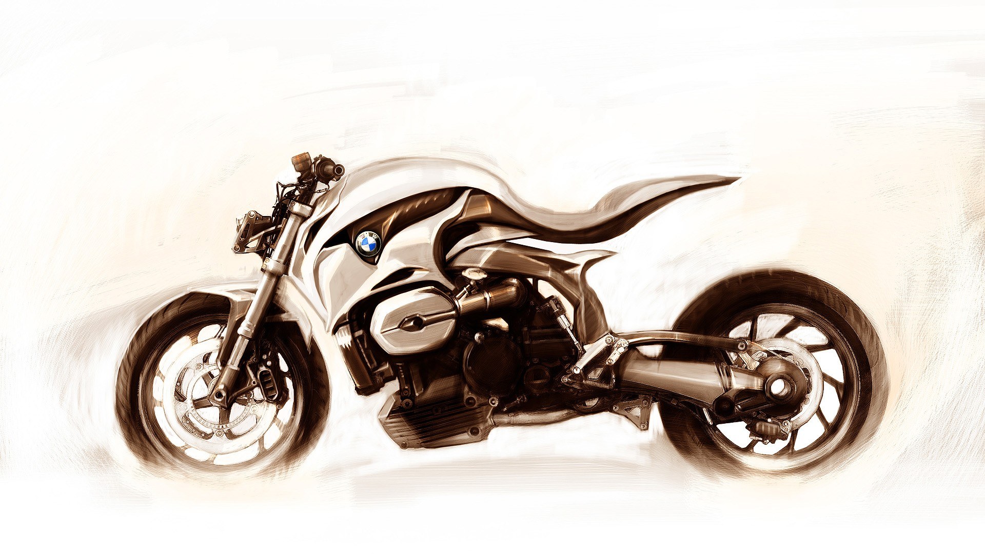 BMW motorcycle concept sketch