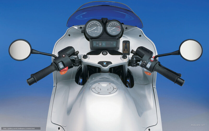 BMW Motorcycle Dashboard — Silver, Neutral