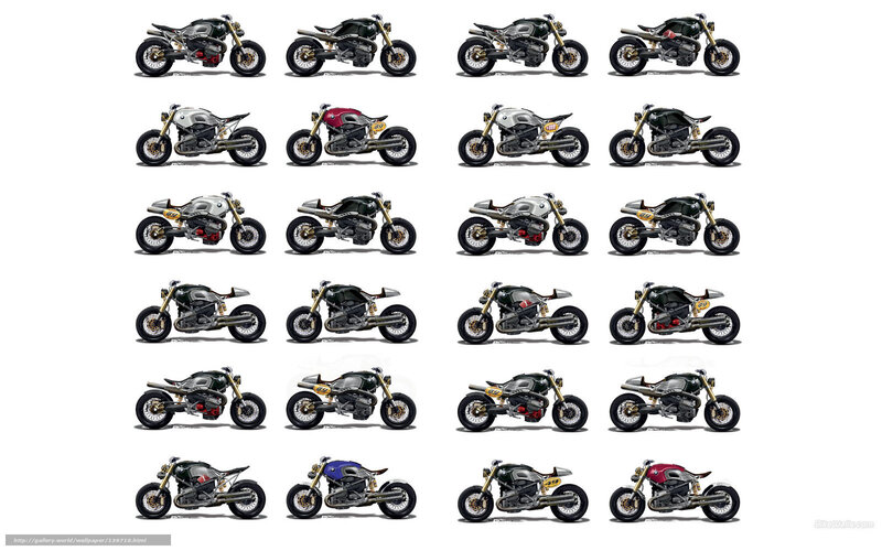 BMW motorcycle design variations