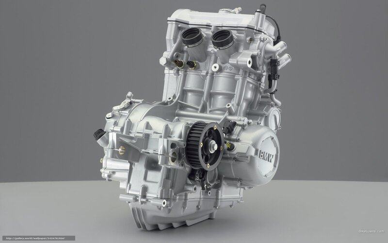 BMW Motorcycle Engine — Silver, Neutral, Photograph, Engine Block