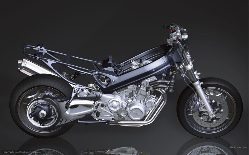 BMW motorcycle frame design