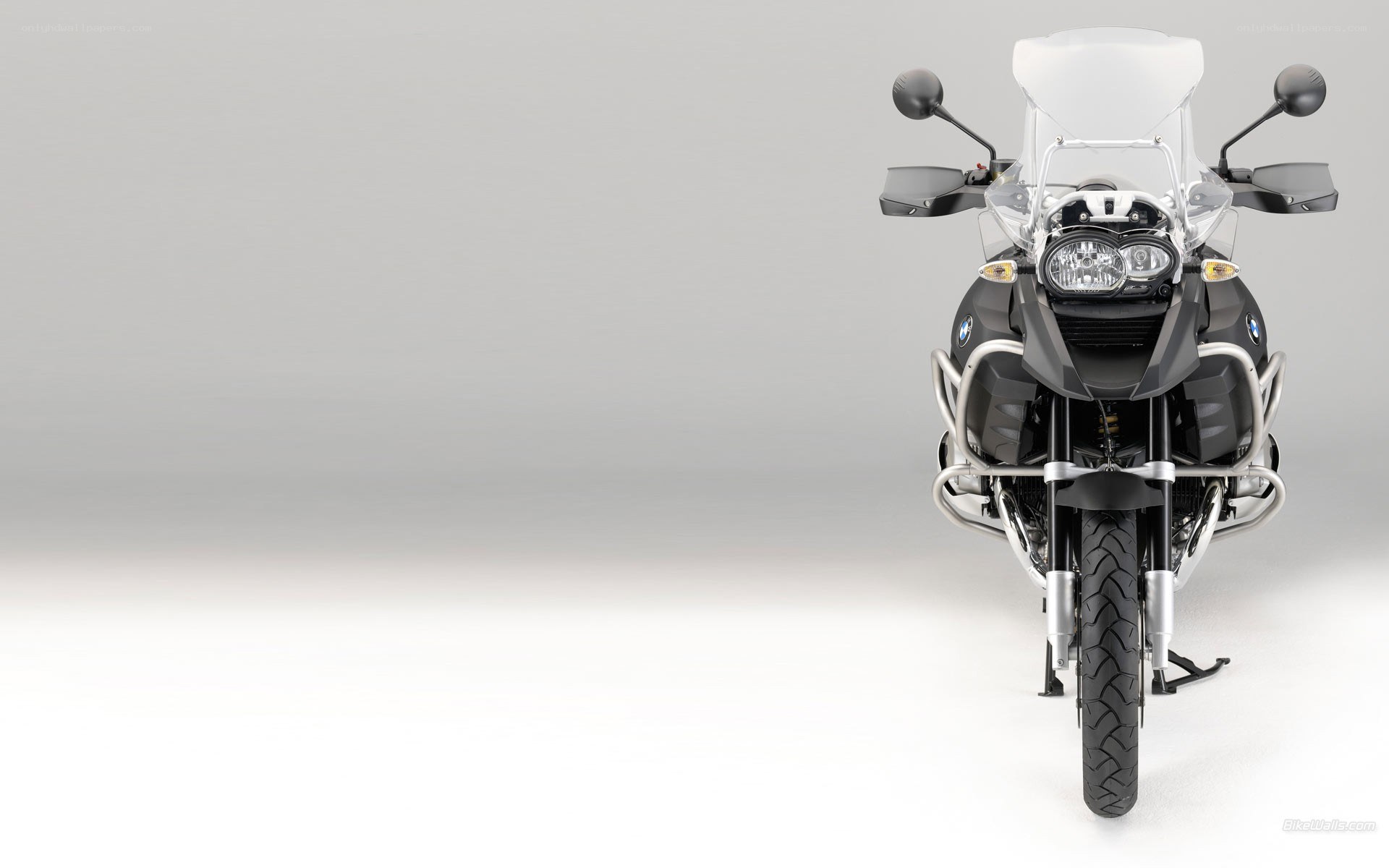 BMW motorcycle front view