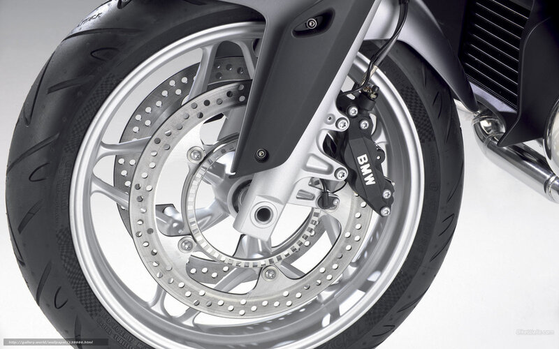 BMW motorcycle front wheel