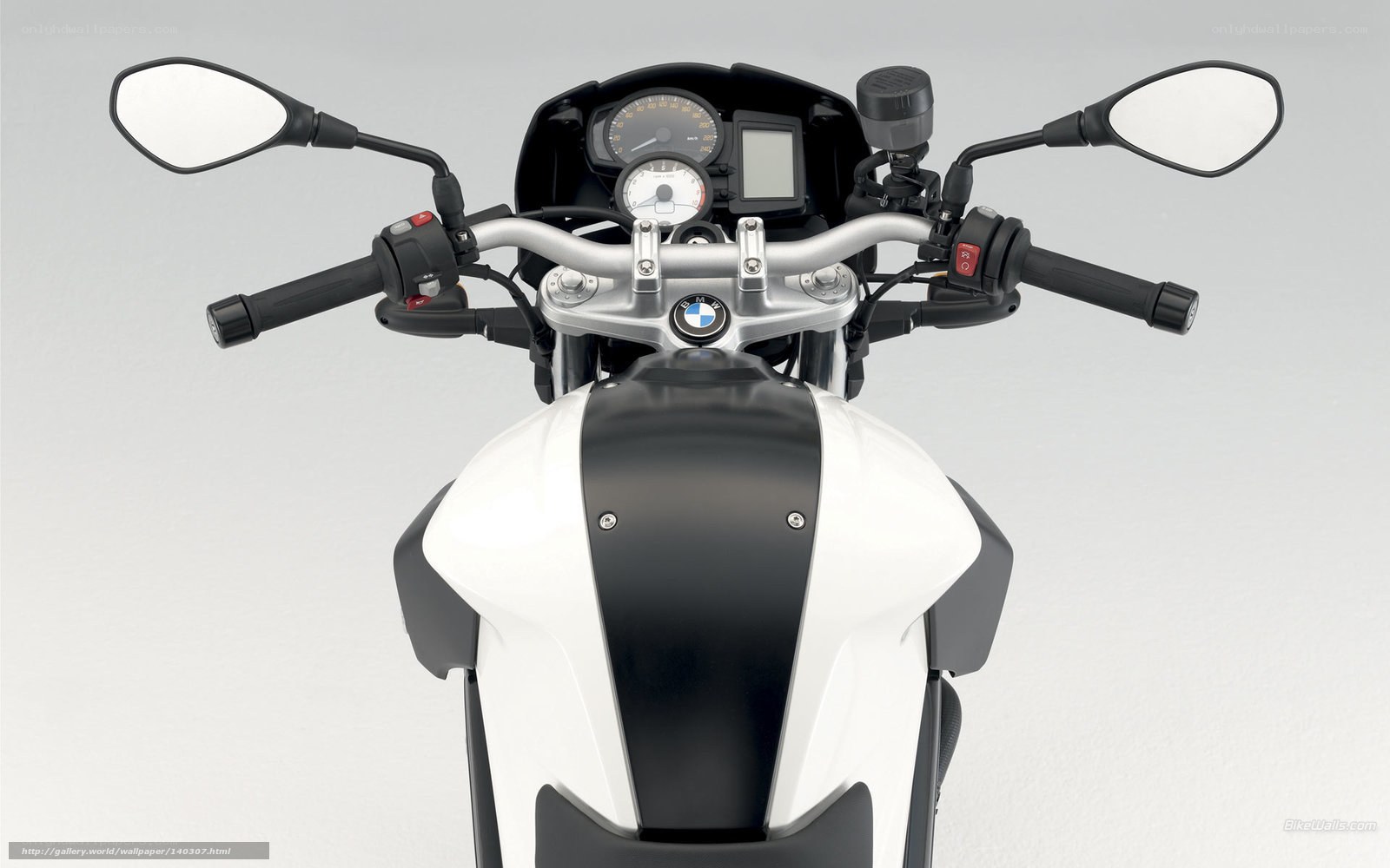 BMW motorcycle handlebars