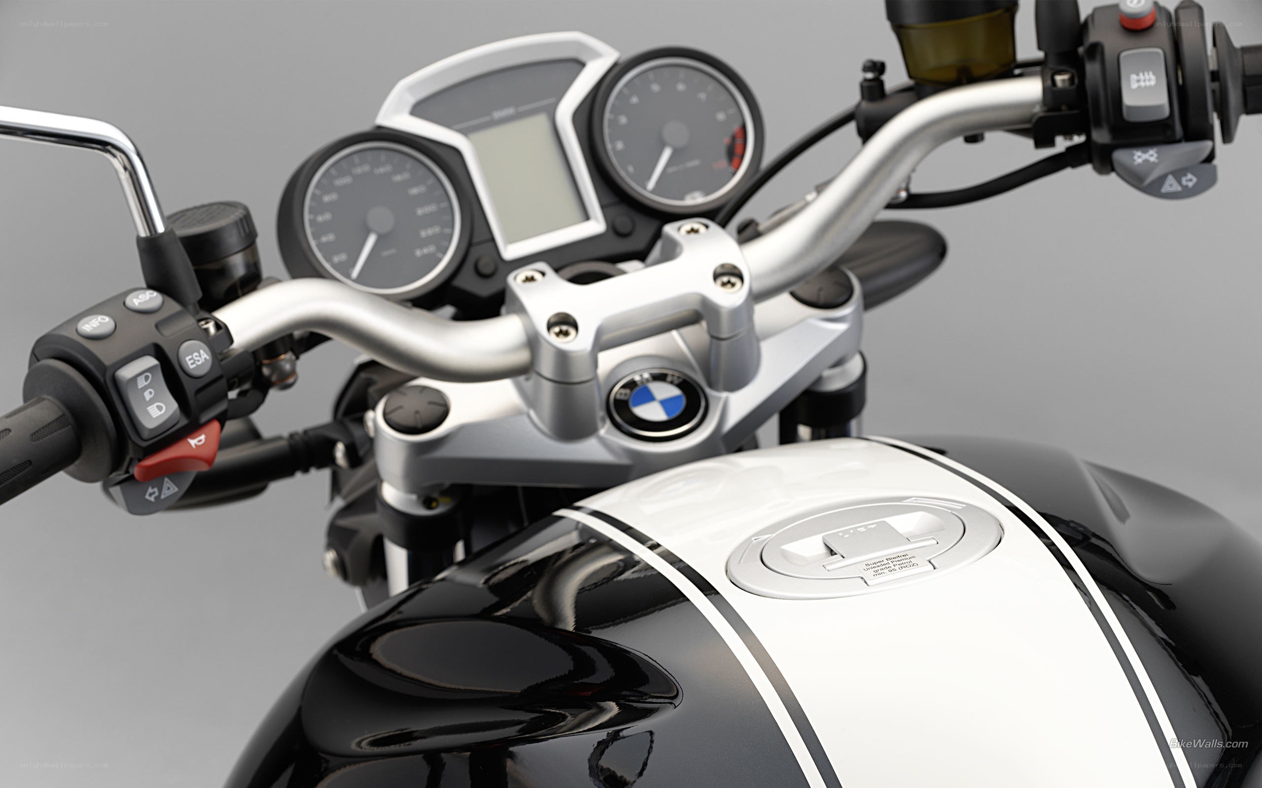 BMW motorcycle handlebars