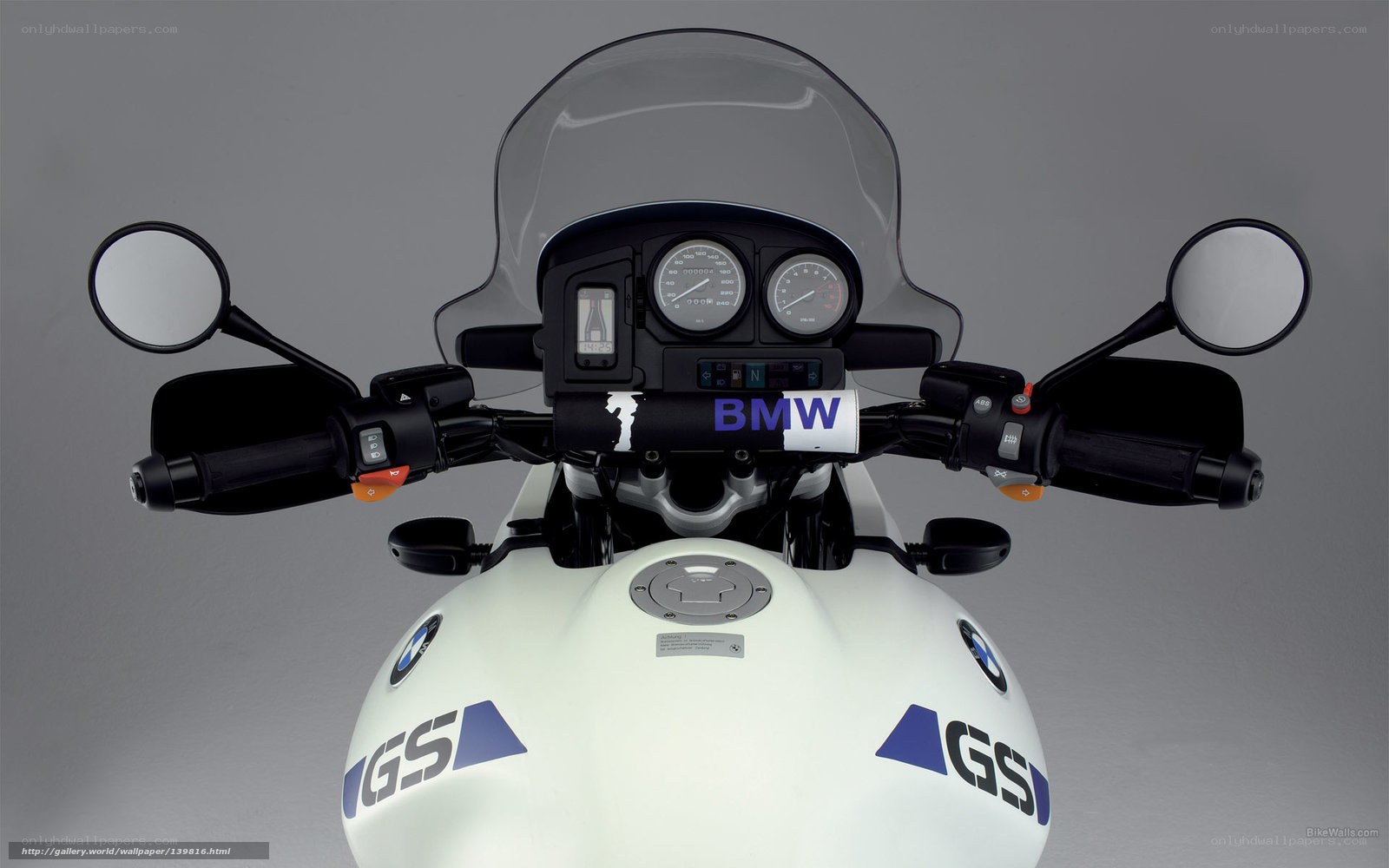 BMW motorcycle handlebars
