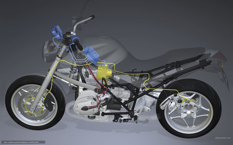 BMW motorcycle internal components