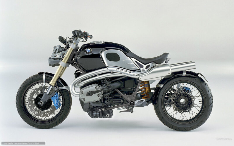 BMW motorcycle side profile