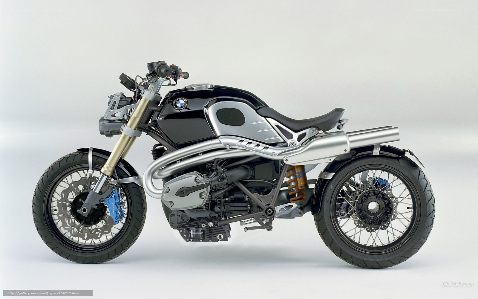 BMW motorcycle side profile