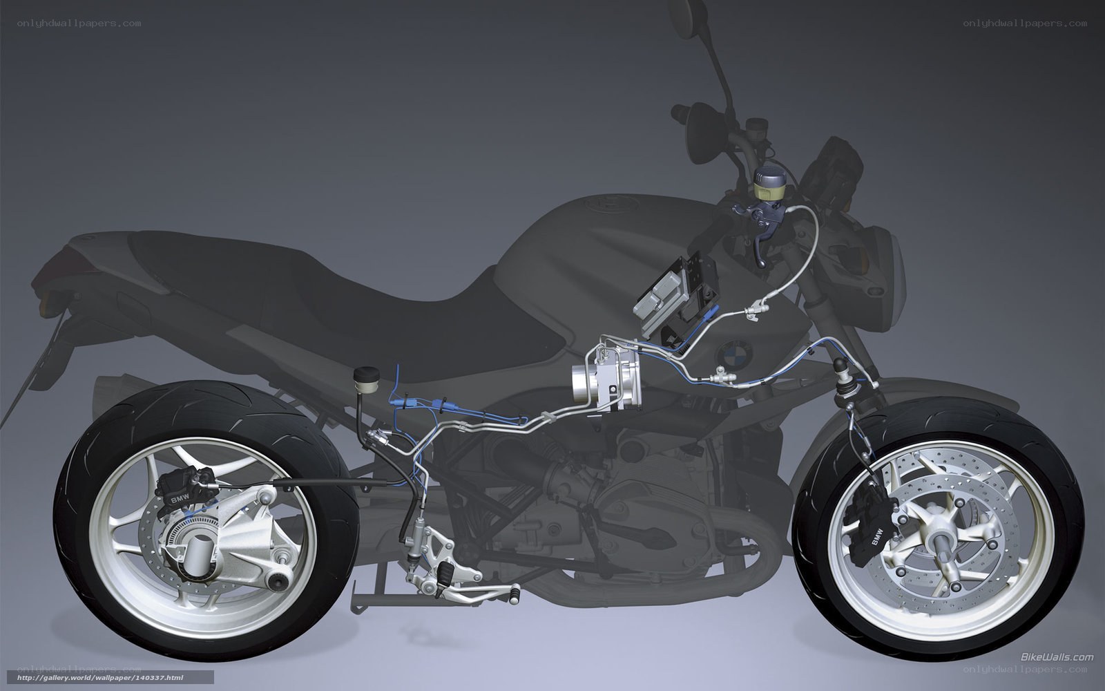 BMW motorcycle technical diagram